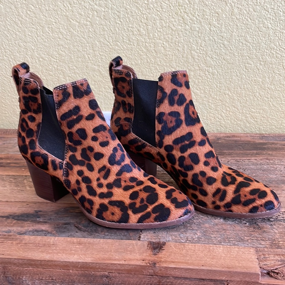 Madewell leopard boots